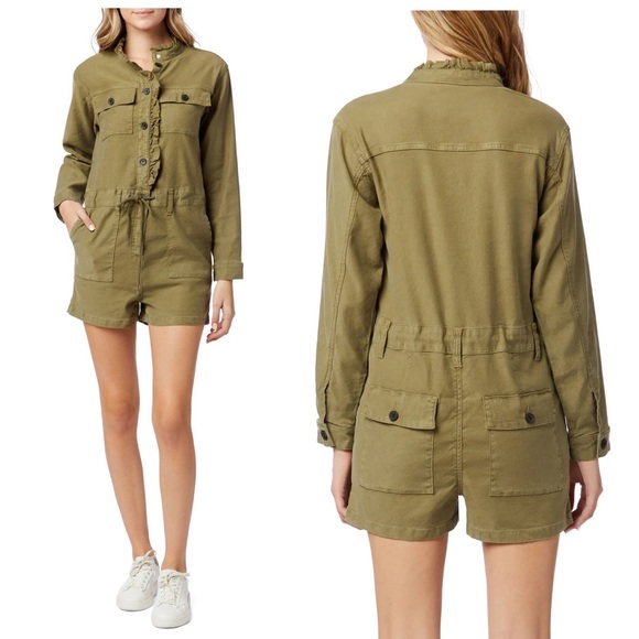 Hudson Jeans Pants - 🎉HP🎉 NWT HUDSON JEANS Utility romper in olive